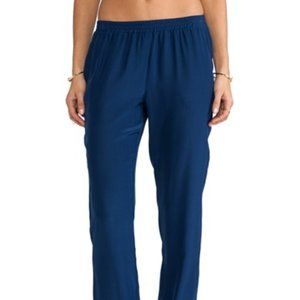 Amanda Upricard Silk Track Pants Size Small